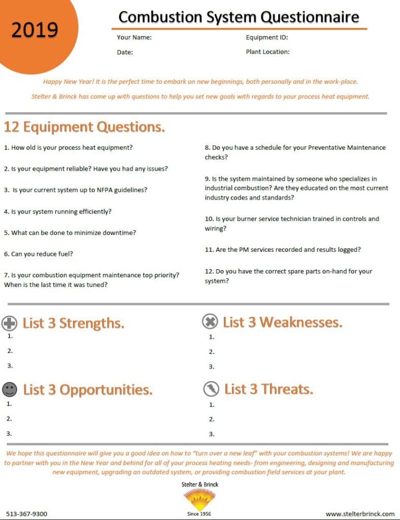 A page of questions and answers for the job.