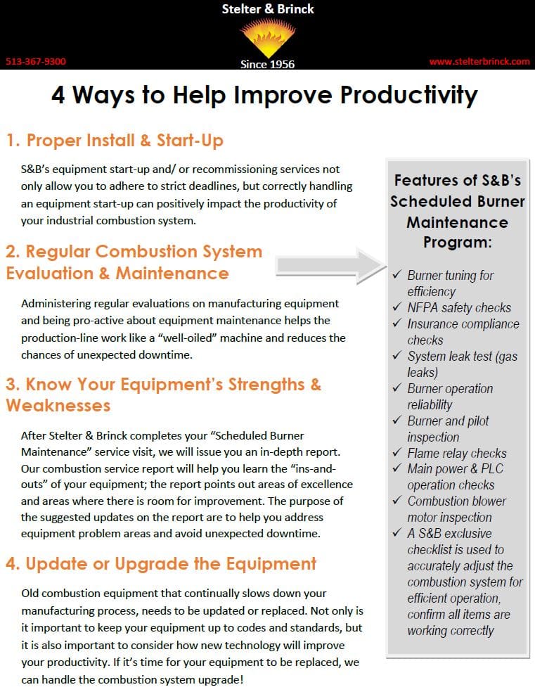 A sheet of paper with instructions for how to improve productivity.