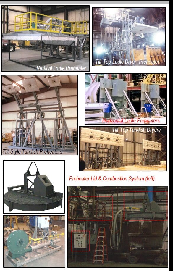 Ladle & Tundish Dryers & Preheaters for the Metals Industry – Stelter &  Brinck