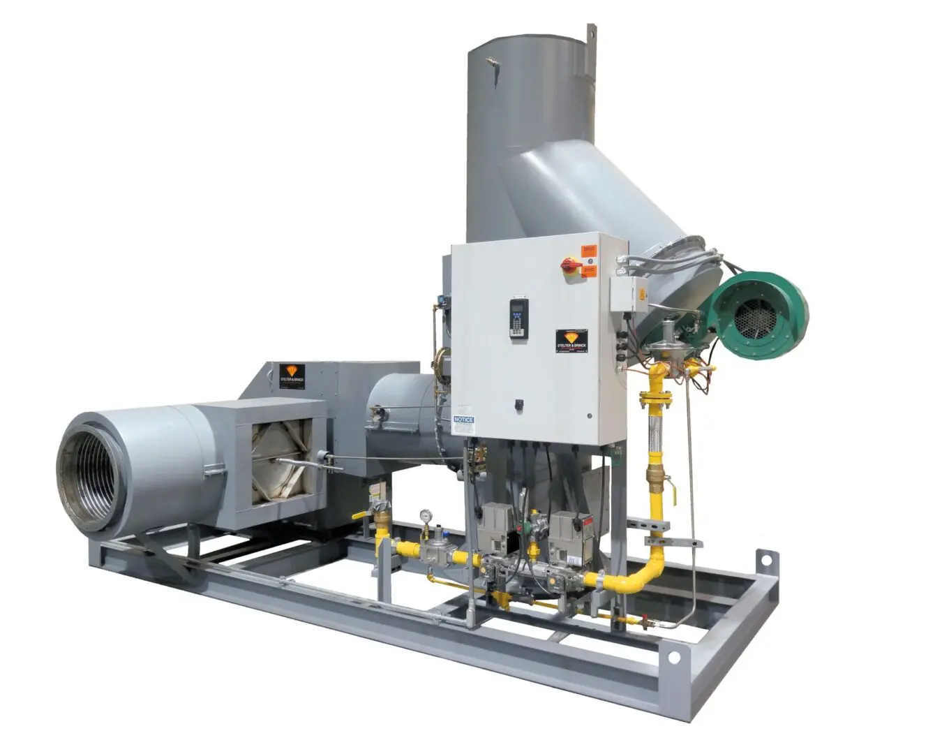 Direct Fired Thermal Oxidizer- Afterburner for Industrial Pollution