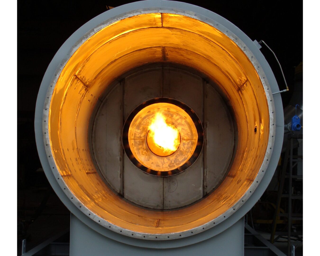 Flame from Combustion Equipment
