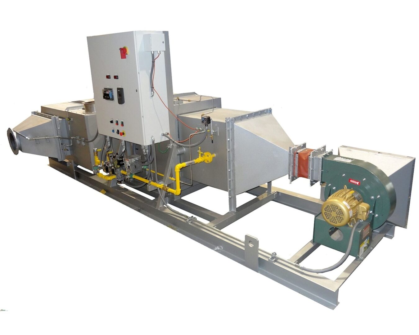 Non-Recirculating Indirect Fired Process Air Heater.