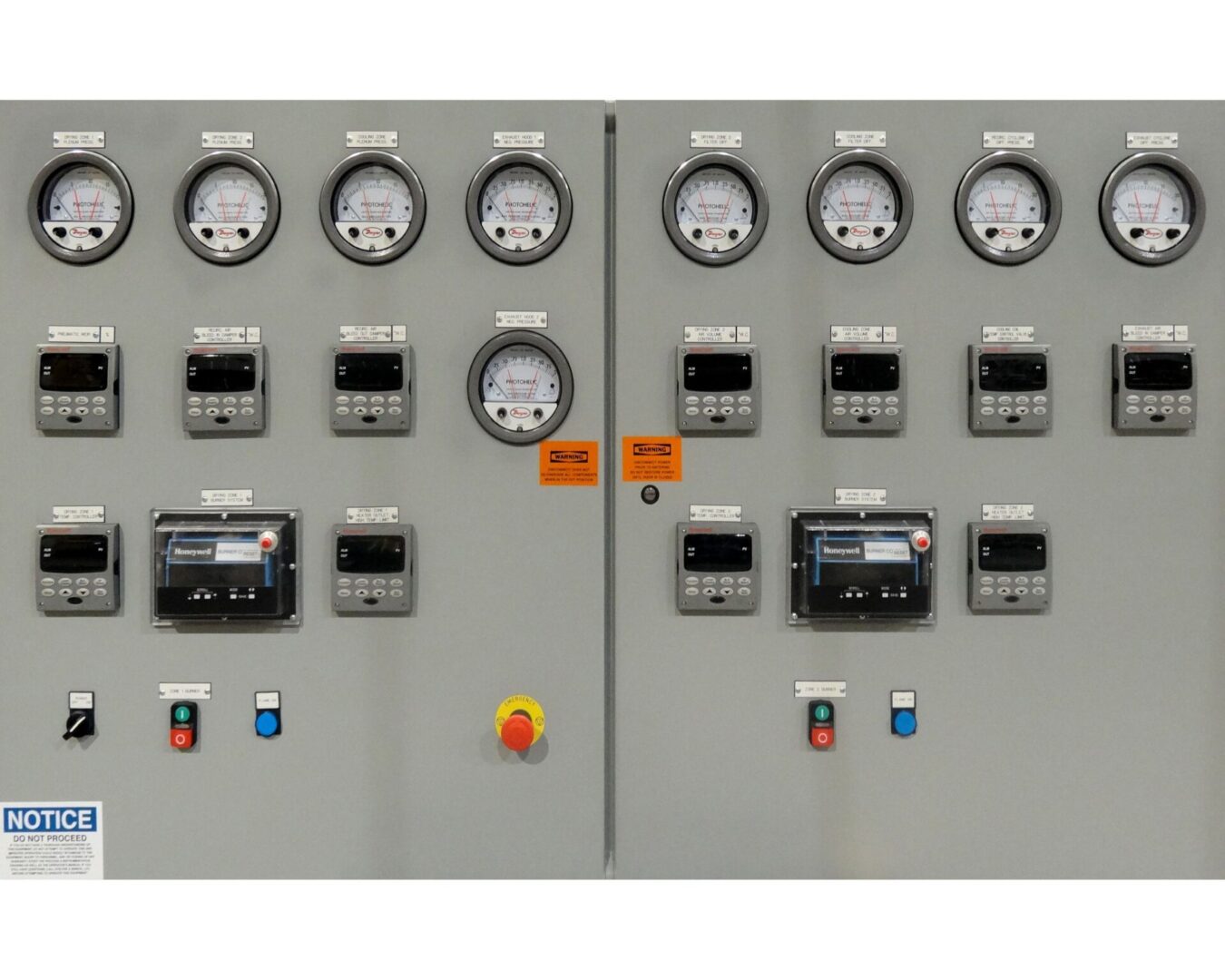 Scrap Dryer/ Preheater Control Panel