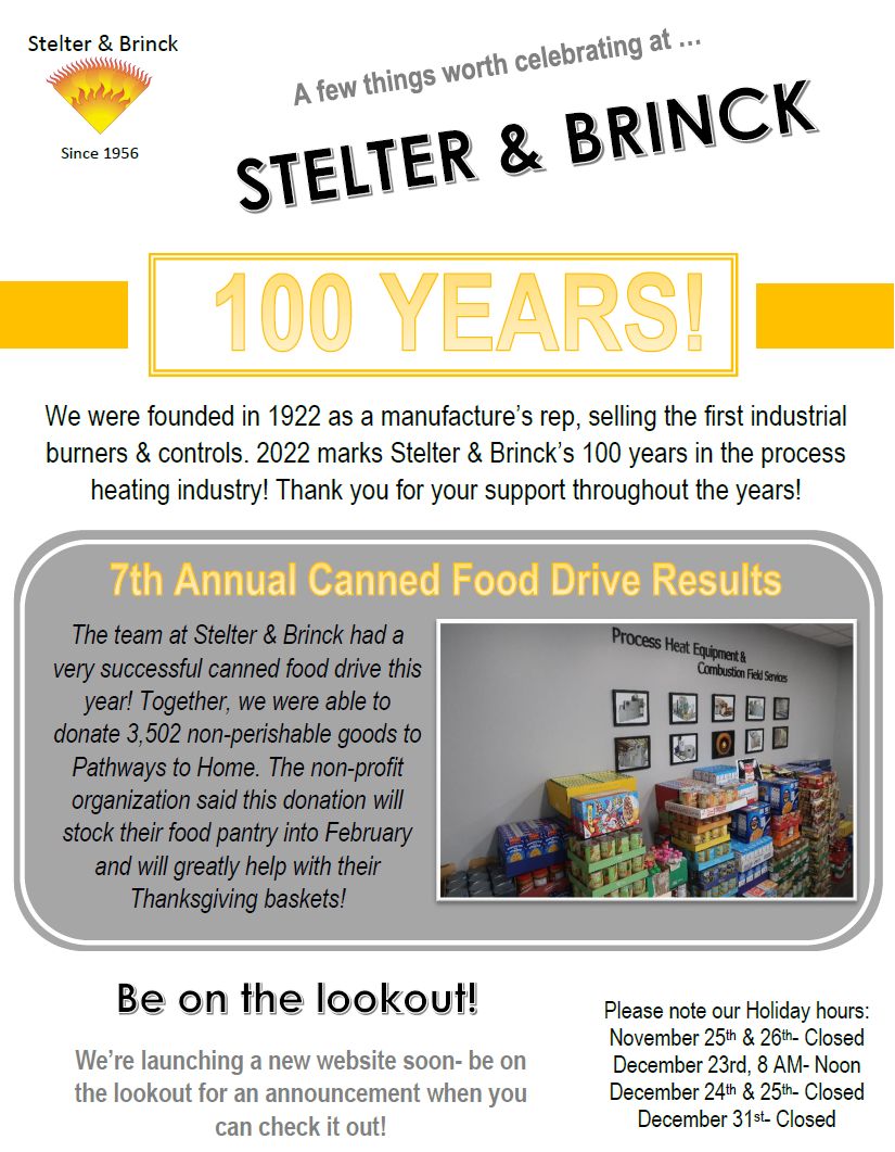 Stelter & Brinck- 100 years!