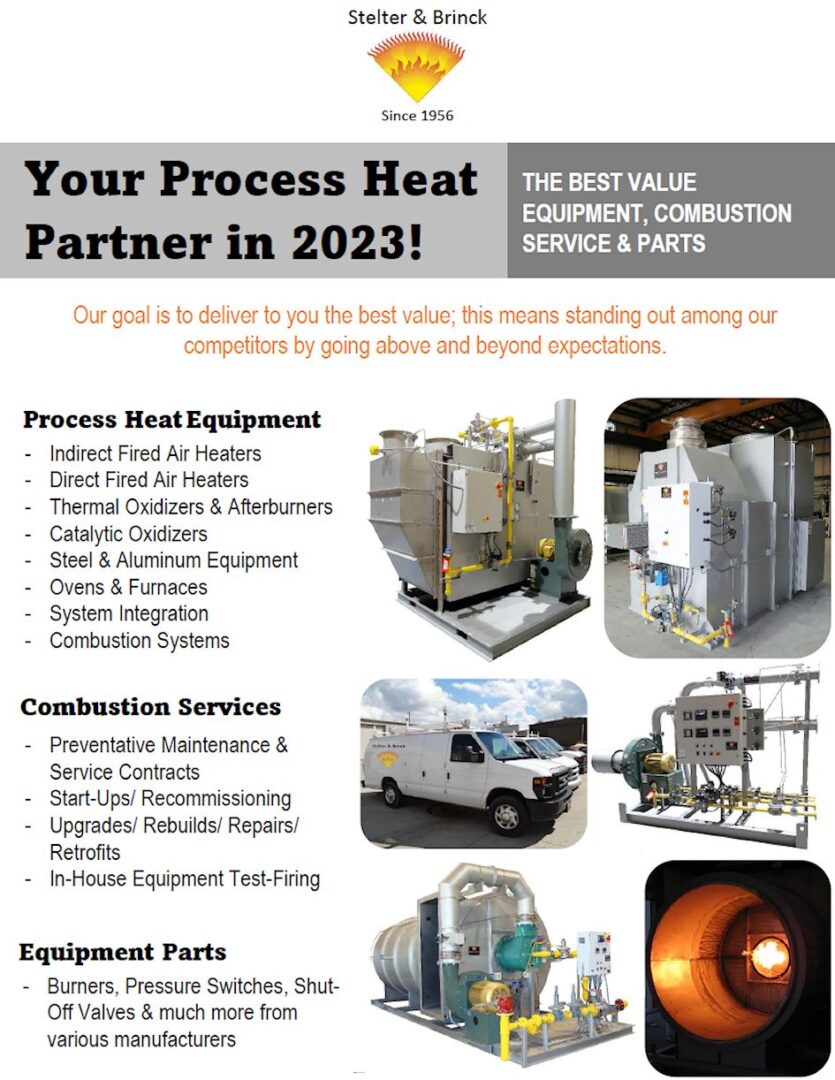 Stelter & Brinck: Your process heat partner in 2023!