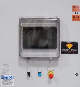 Stelter & Brinck control panels allow for safe control and use of combustion systems