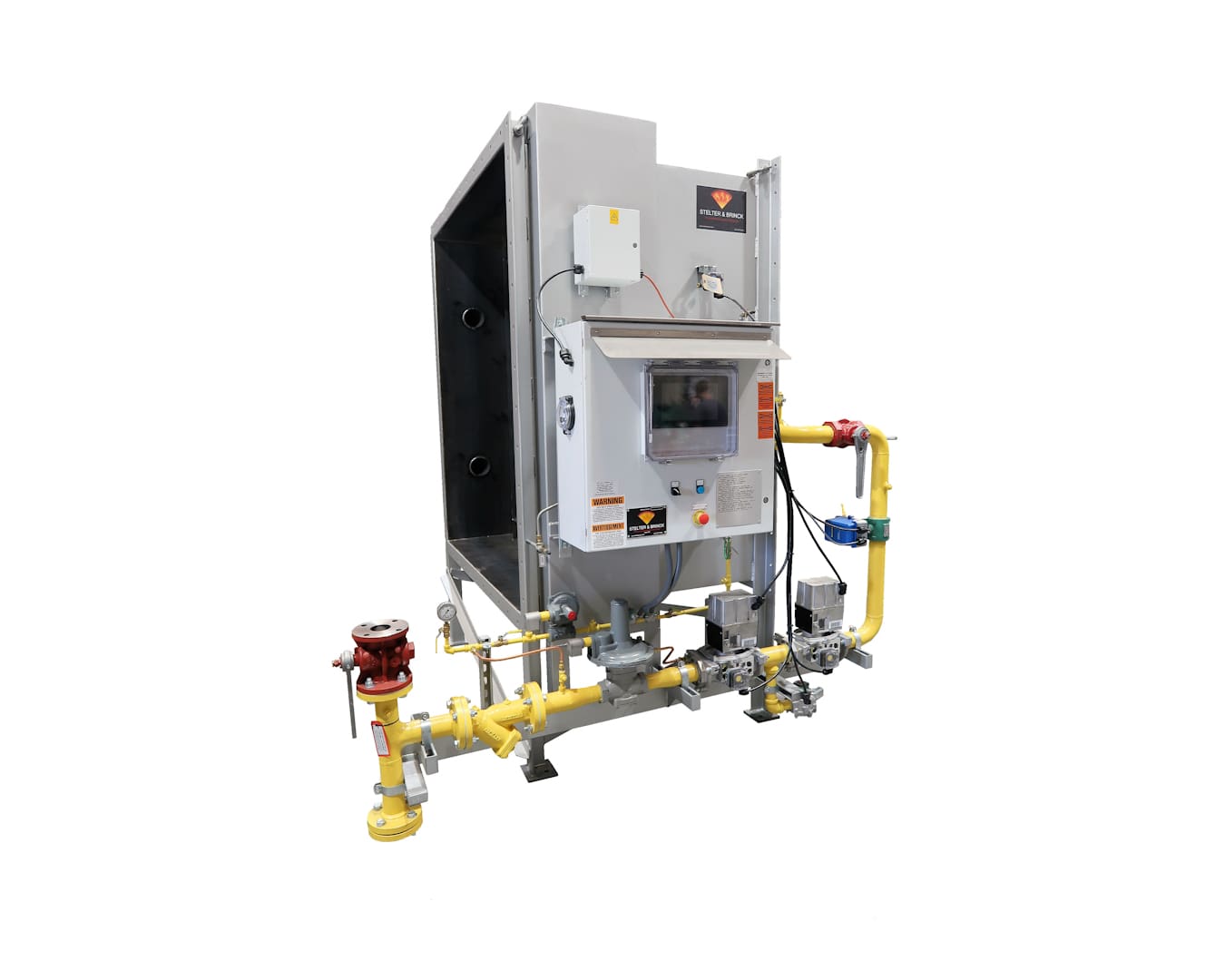 Fresh Air-AHDX-Slate-Controls Fresh Air Duct Heater with Slate Controls