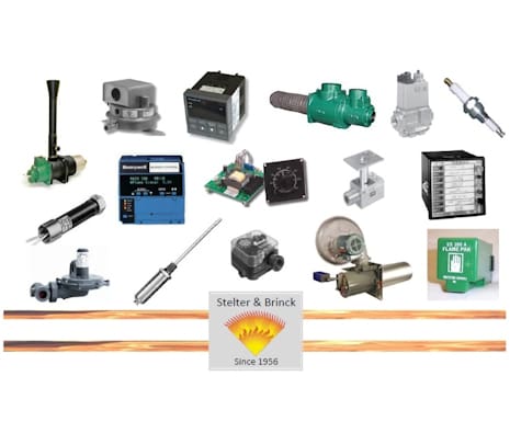 Burners, Valves, Controllers & More Stocked In-House