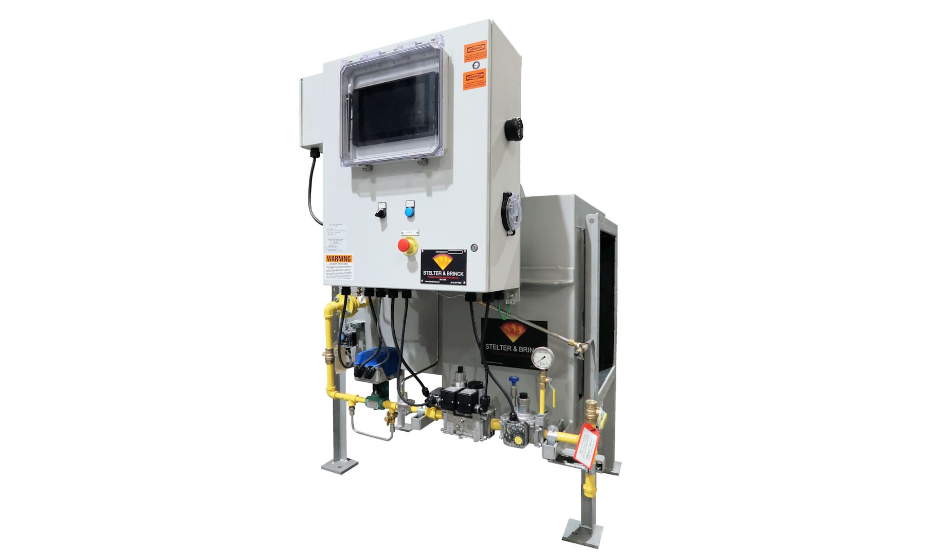 Duct Style Hot Air Generator with Slate Controls Duct Style Industrial Hot Air Generator