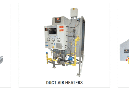 Duct Style, Gun Style, and Packaged Direct Fired Air Heaters